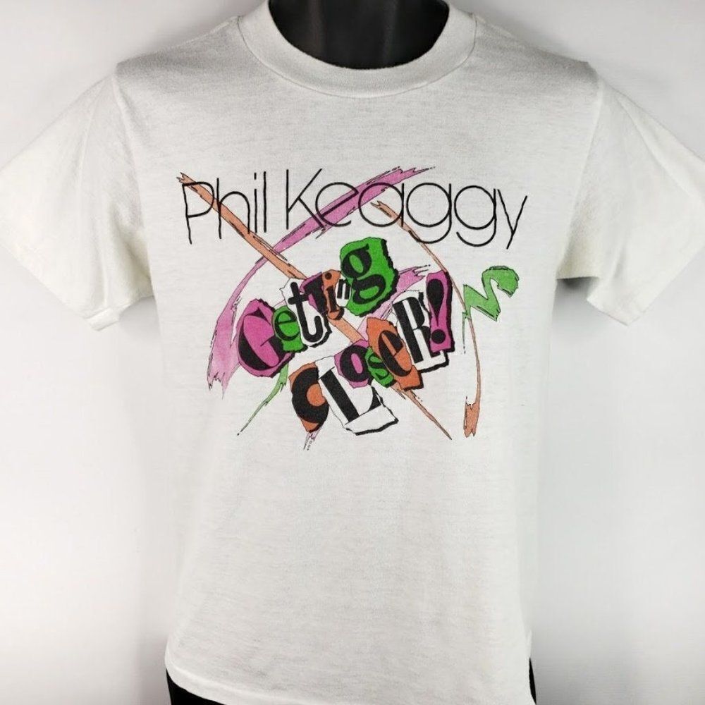 Phil Keaggy T Shirt Vintage 80s 1985 Getting Closer Christian Guitarist 50/50